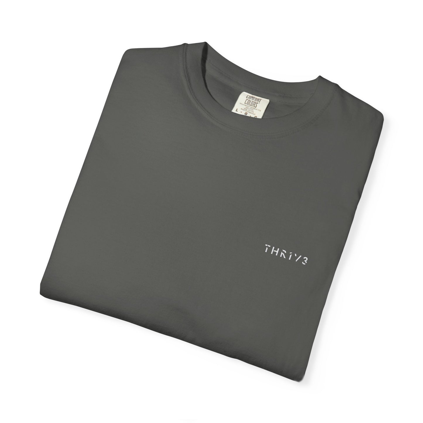 Motivational Garment-Dyed T-shirt - Emphasizing Value of Time