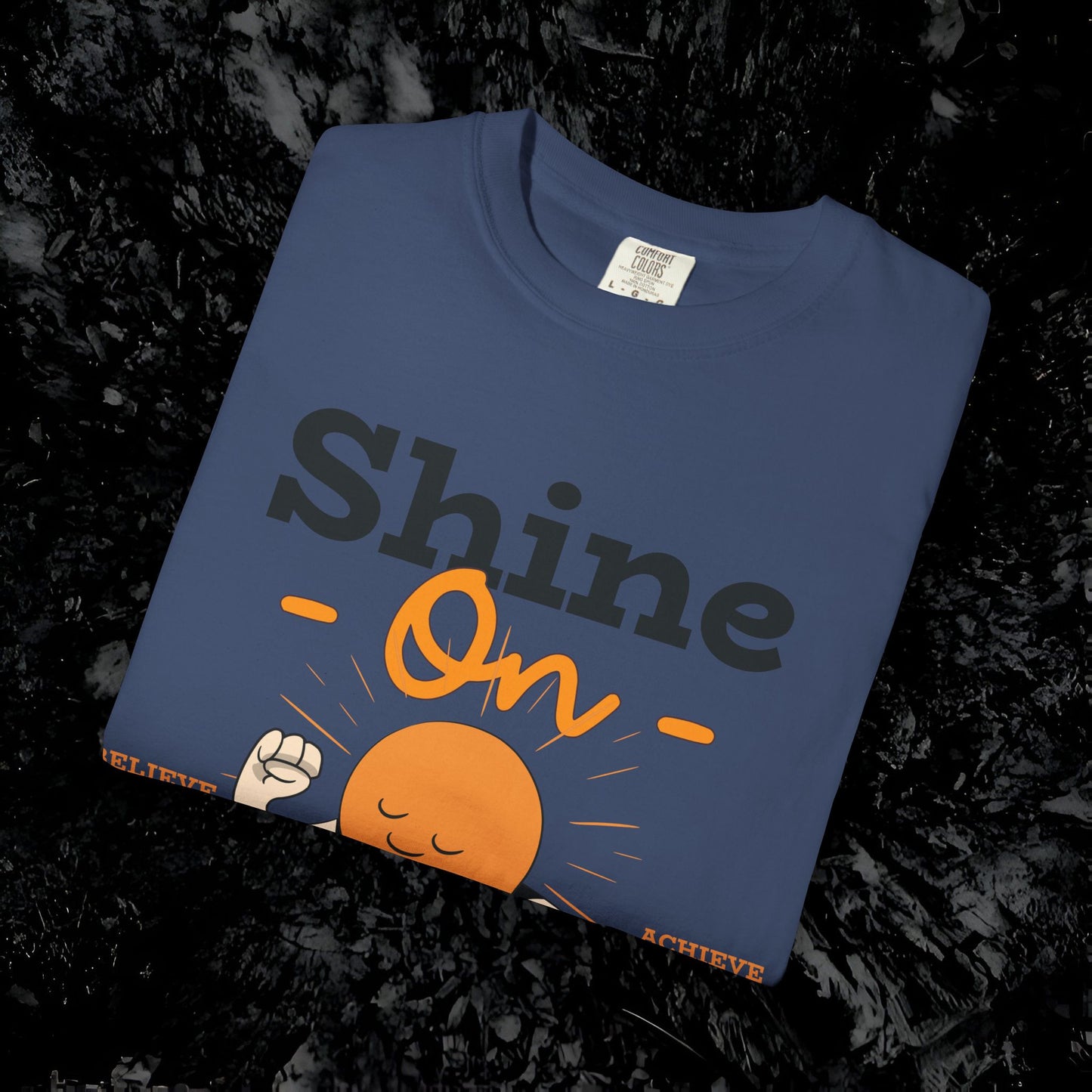 Shine On Unisex T-Shirt, Motivational Tee, Gift for Everyone, Casual Wear, Positive Vibes, Everyday Inspiration