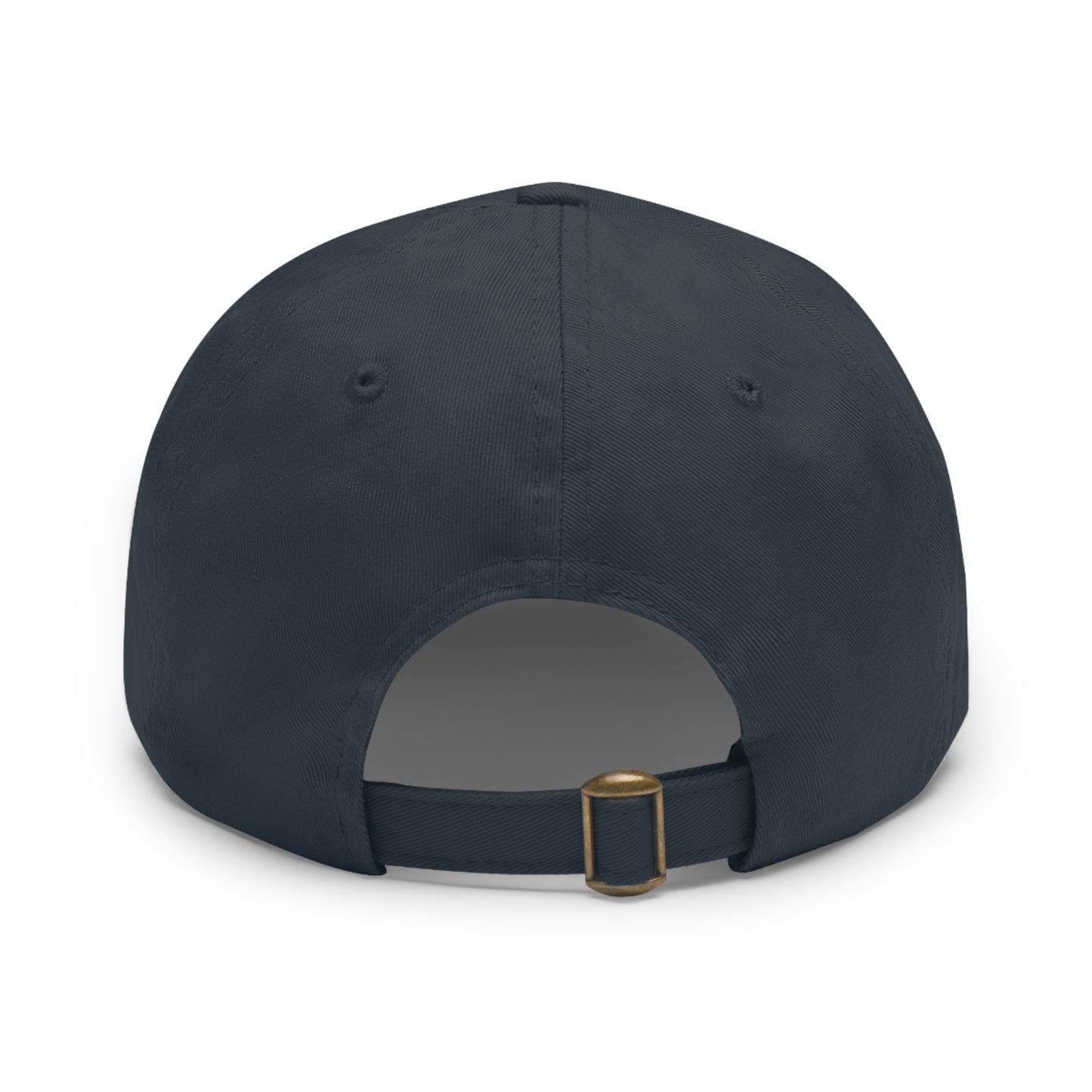 Dad Hat Leather Patch Round THR1V3 COLLECTIVE