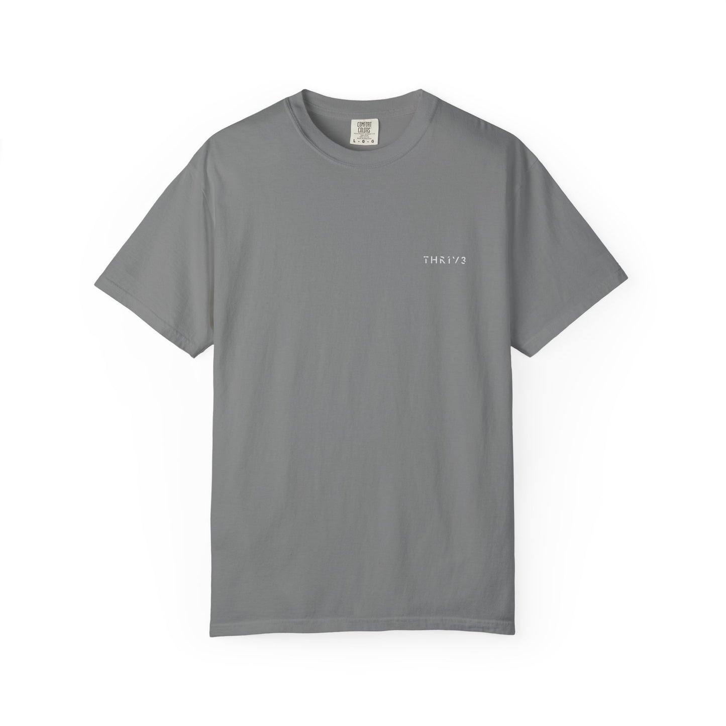Motivational Garment-Dyed T-shirt - Emphasizing Value of Time
