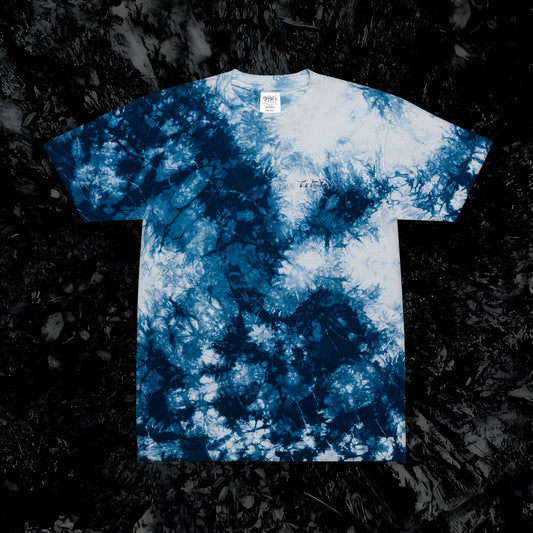 Tie-Dye T-Shirt Embroidered with THR1V3 Logo