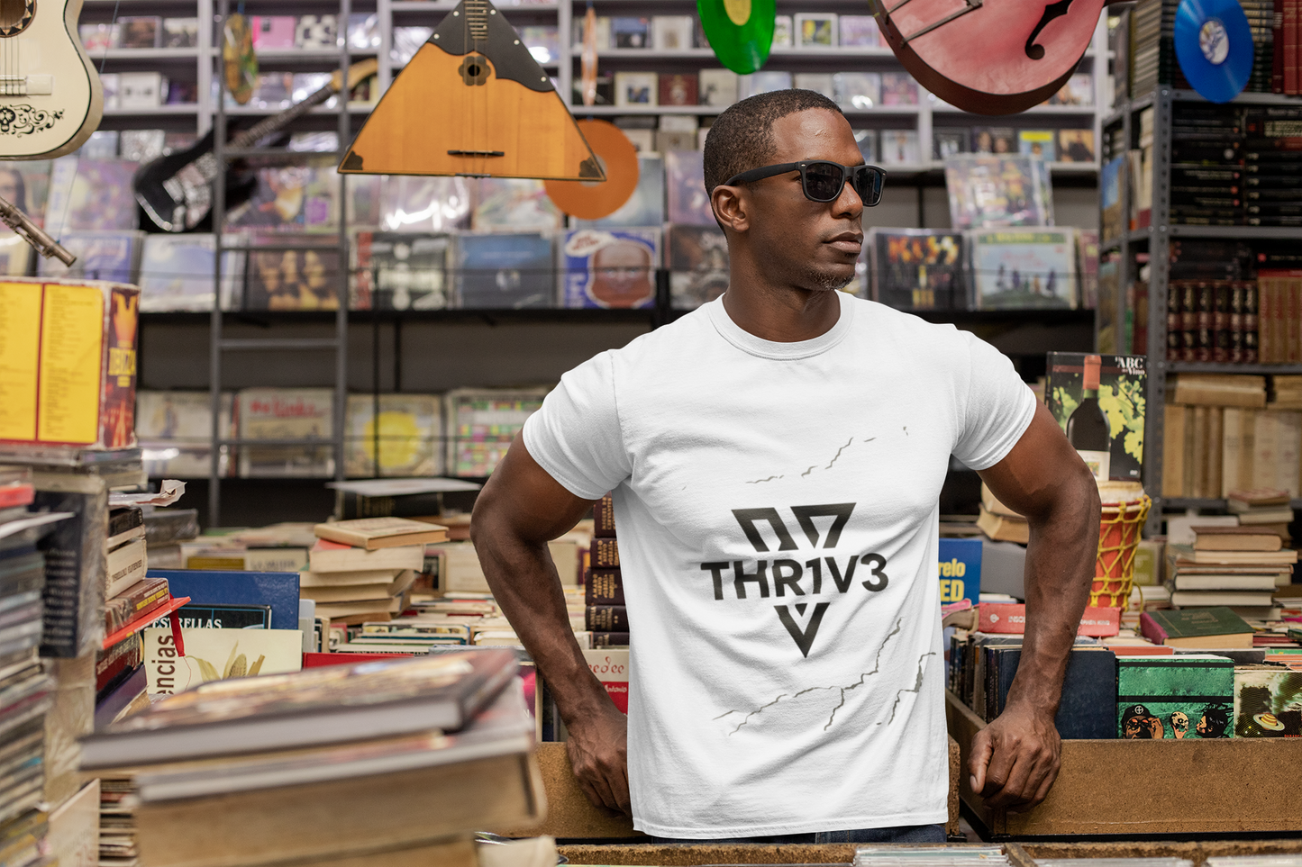 Fitness Logo Unisex T-shirt - THR1V3 Collective Official