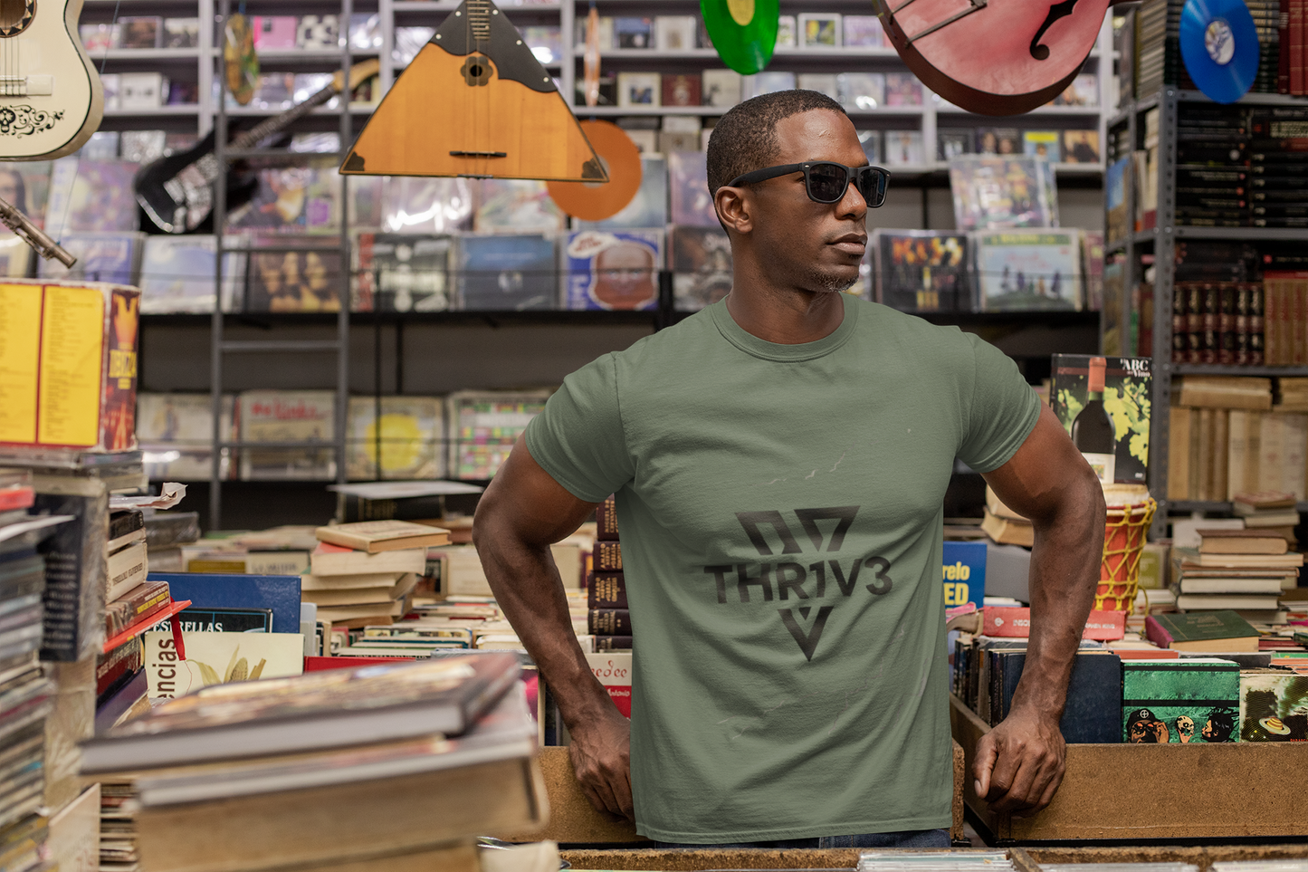 Fitness Logo Unisex T-shirt - THR1V3 Collective Official