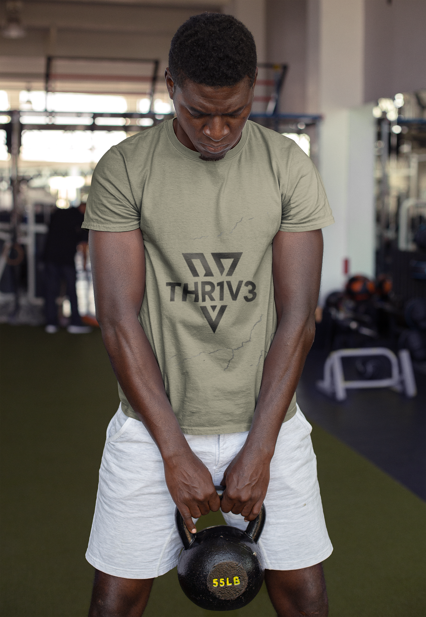 Fitness Logo Unisex T-shirt - THR1V3 Collective Official