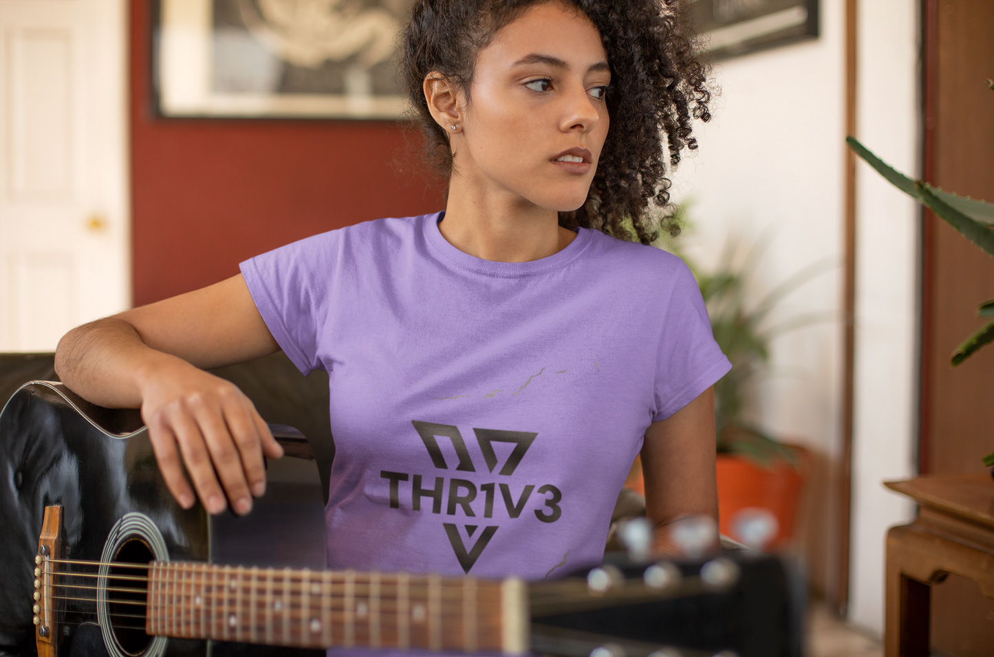Fitness Logo Unisex T-shirt - THR1V3 Collective Official