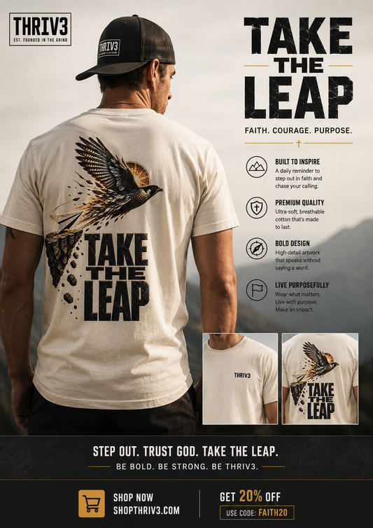 Take the Leap Eagle Graphic Tee