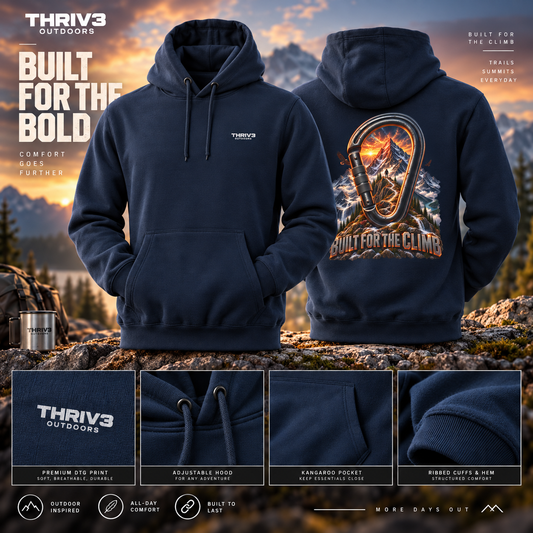 Built for the Climb Mountain Adventure Hoodie