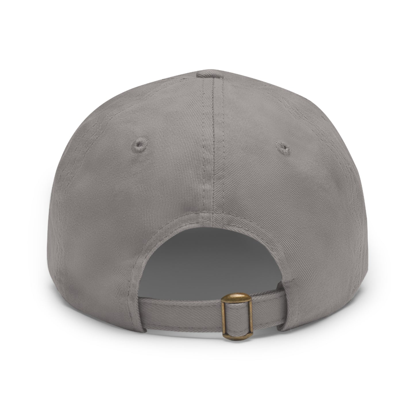 Dad Hat Leather Patch Round THR1V3 COLLECTIVE