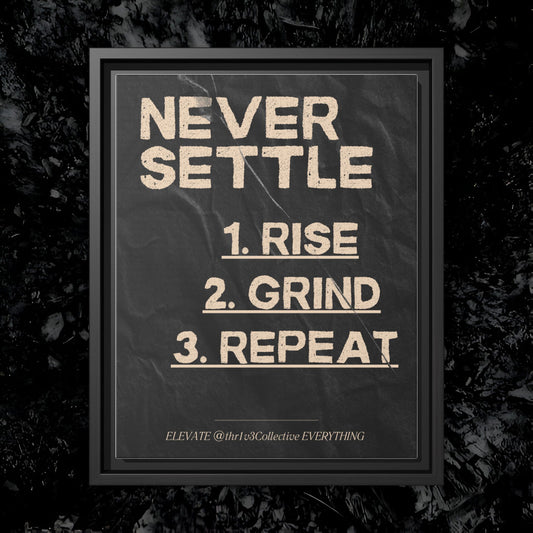 Canvas Print Motivational Inspire Dedication