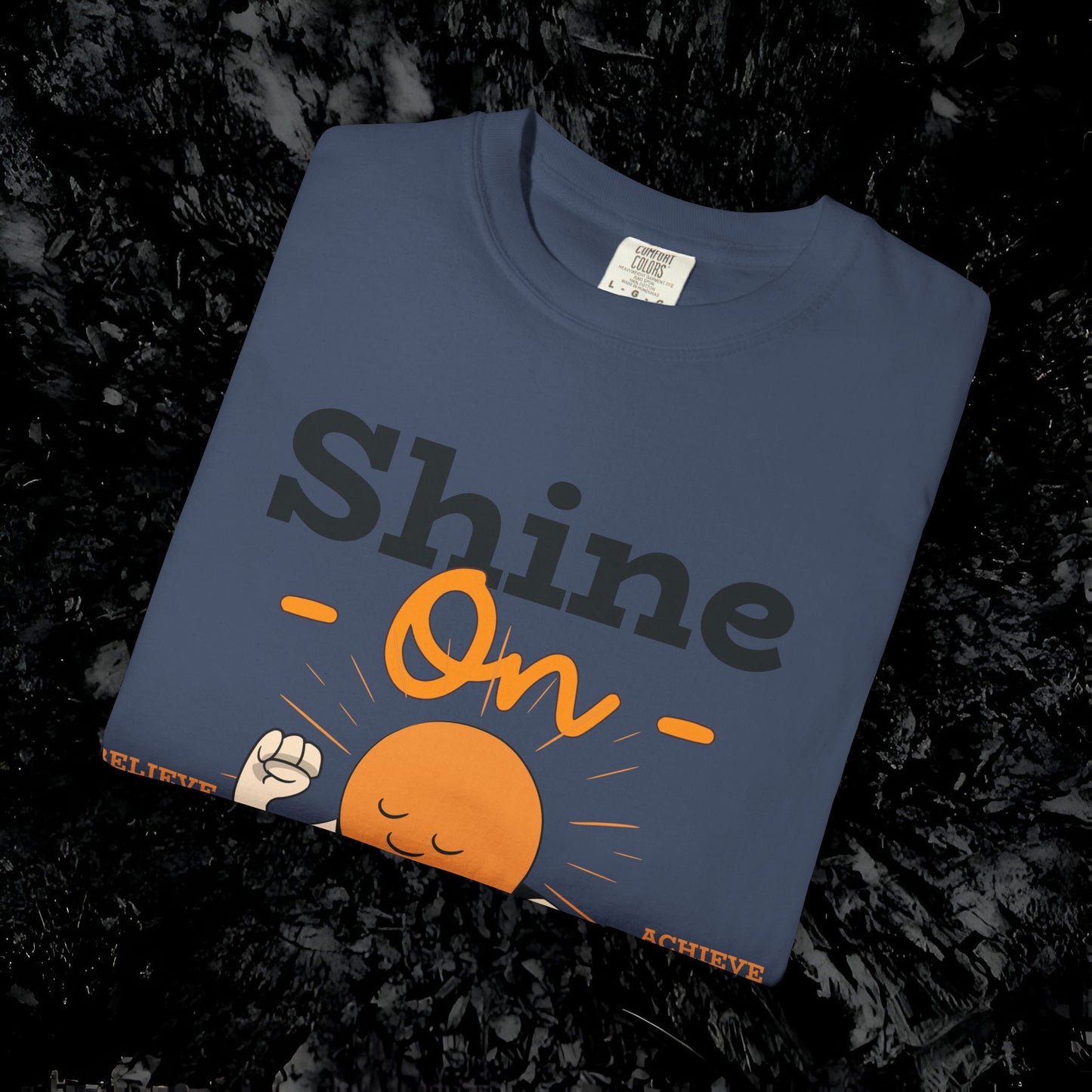 Shine On Unisex T-Shirt, Motivational Tee, Gift for Everyone, Casual Wear, Positive Vibes, Everyday Inspiration