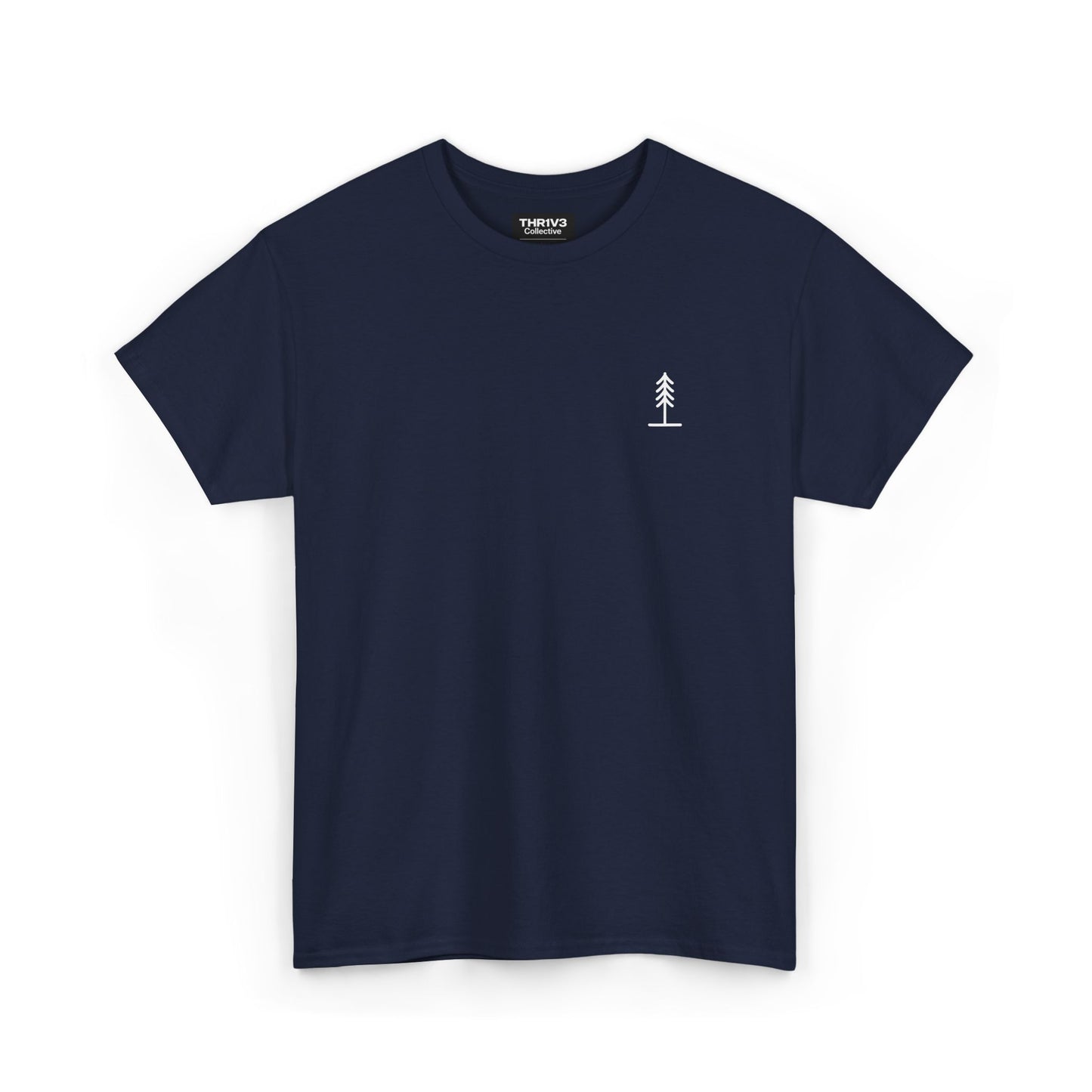 Cross & Mountain Tee — Rustic Christian Graphic T-Shirt
