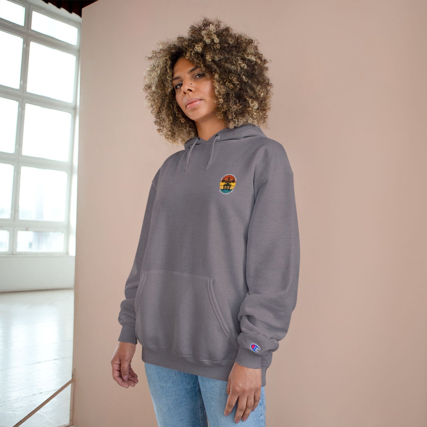 Retro Weight Lifting Hoodie