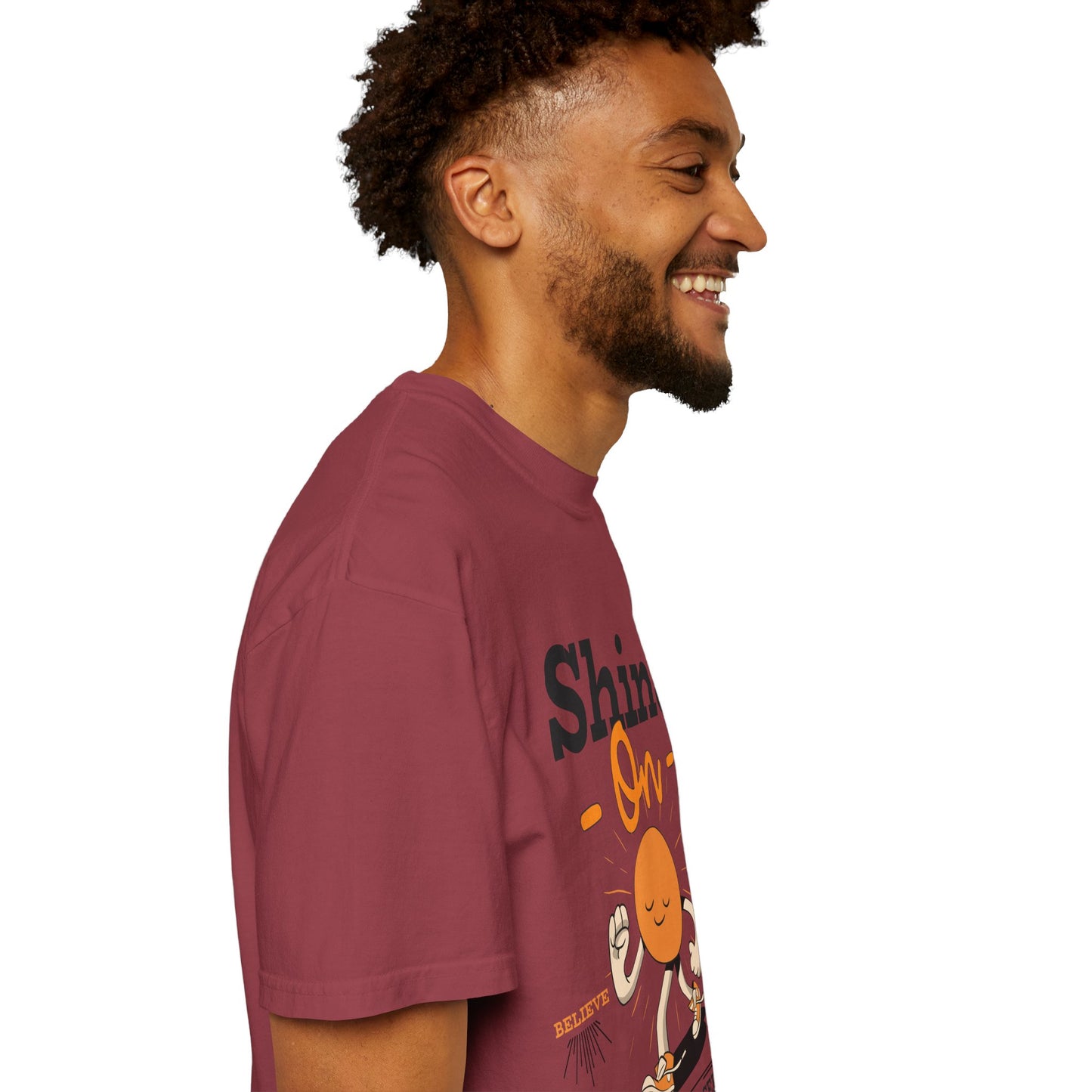 Shine On Unisex T-Shirt, Motivational Tee, Gift for Everyone, Casual Wear, Positive Vibes, Everyday Inspiration
