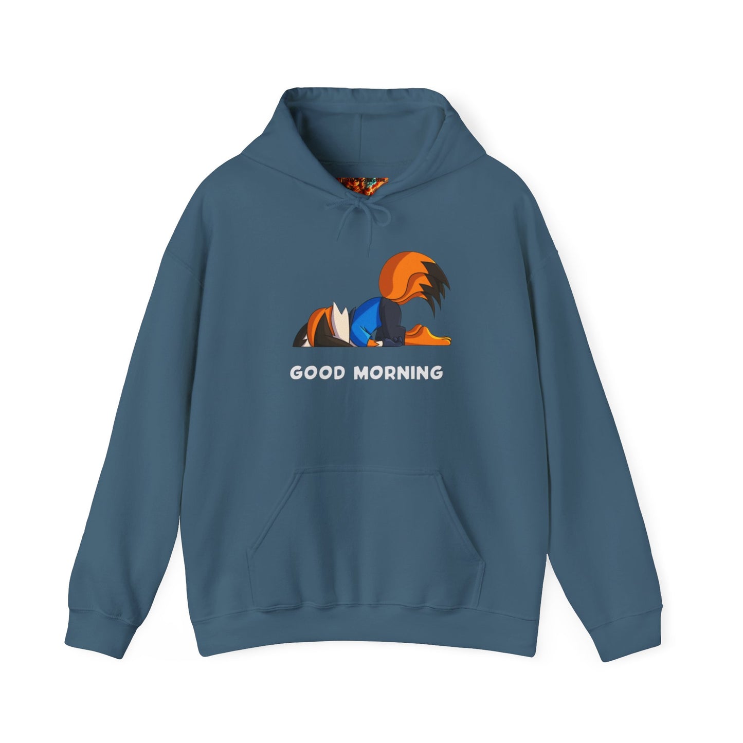 Good Mornings Cartoon Hoodie - Unisex Heavy Blend™ Sweatshirt