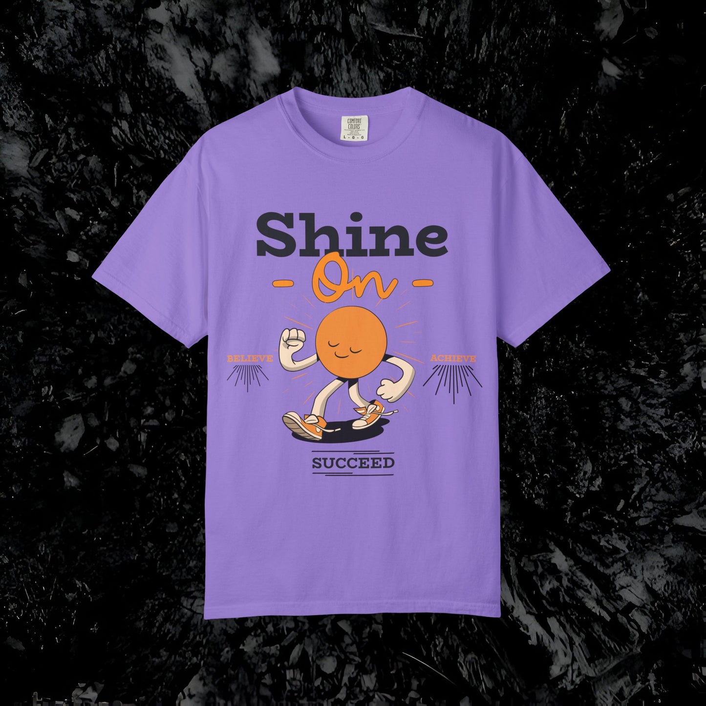 Shine On Unisex T-Shirt, Motivational Tee, Gift for Everyone, Casual Wear, Positive Vibes, Everyday Inspiration