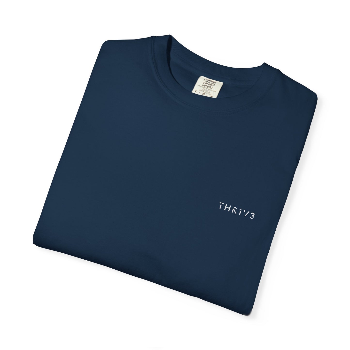 Motivational Garment-Dyed T-shirt - Emphasizing Value of Time