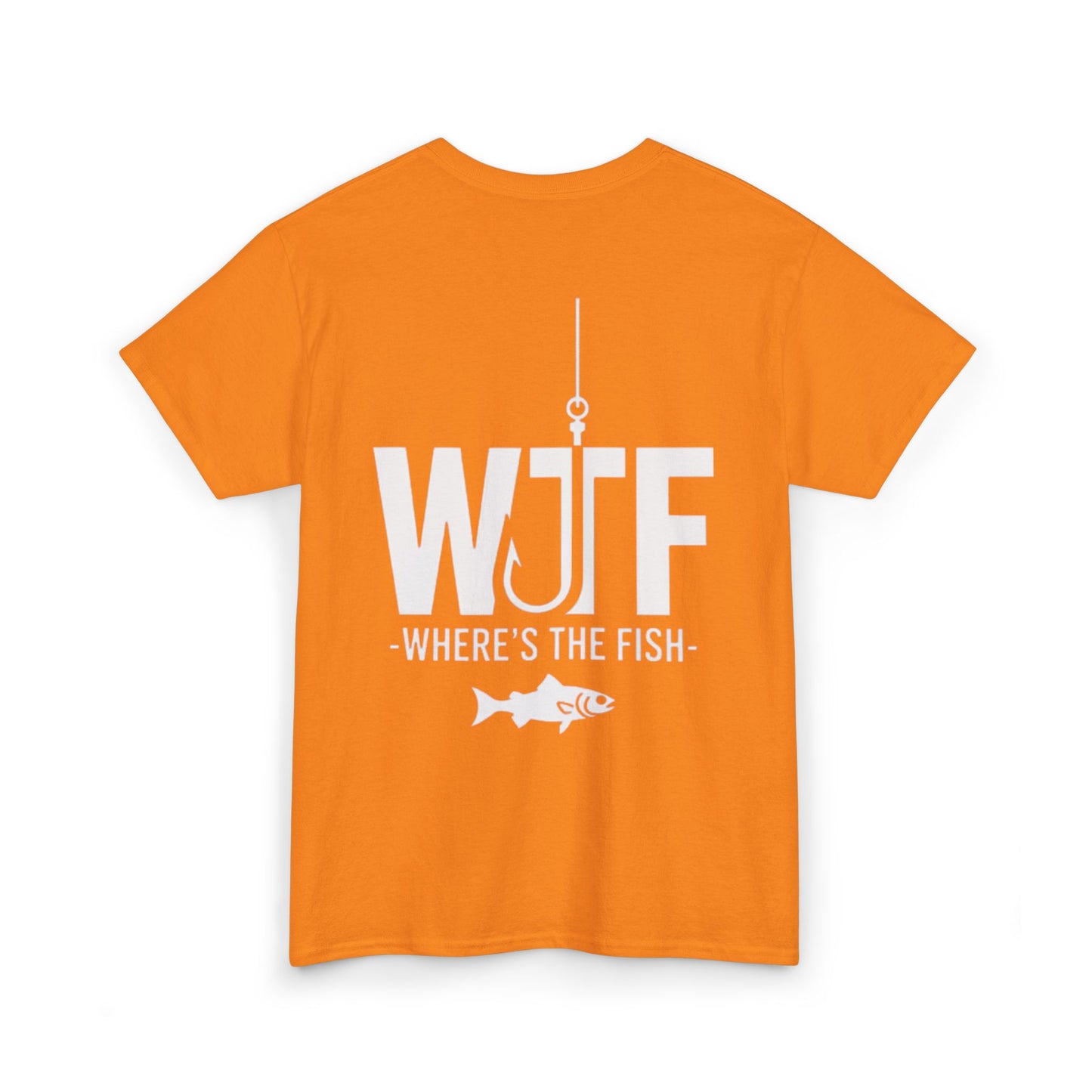 Fishing T-Shirt – "Let's Go Fishing" & "WTF (Where's The Fish)" Graphic Tee for Anglers
