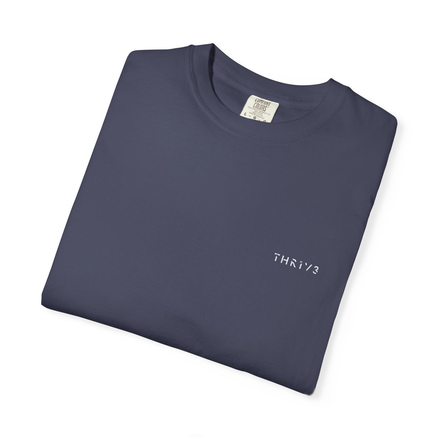 Motivational Garment-Dyed T-shirt - Emphasizing Value of Time