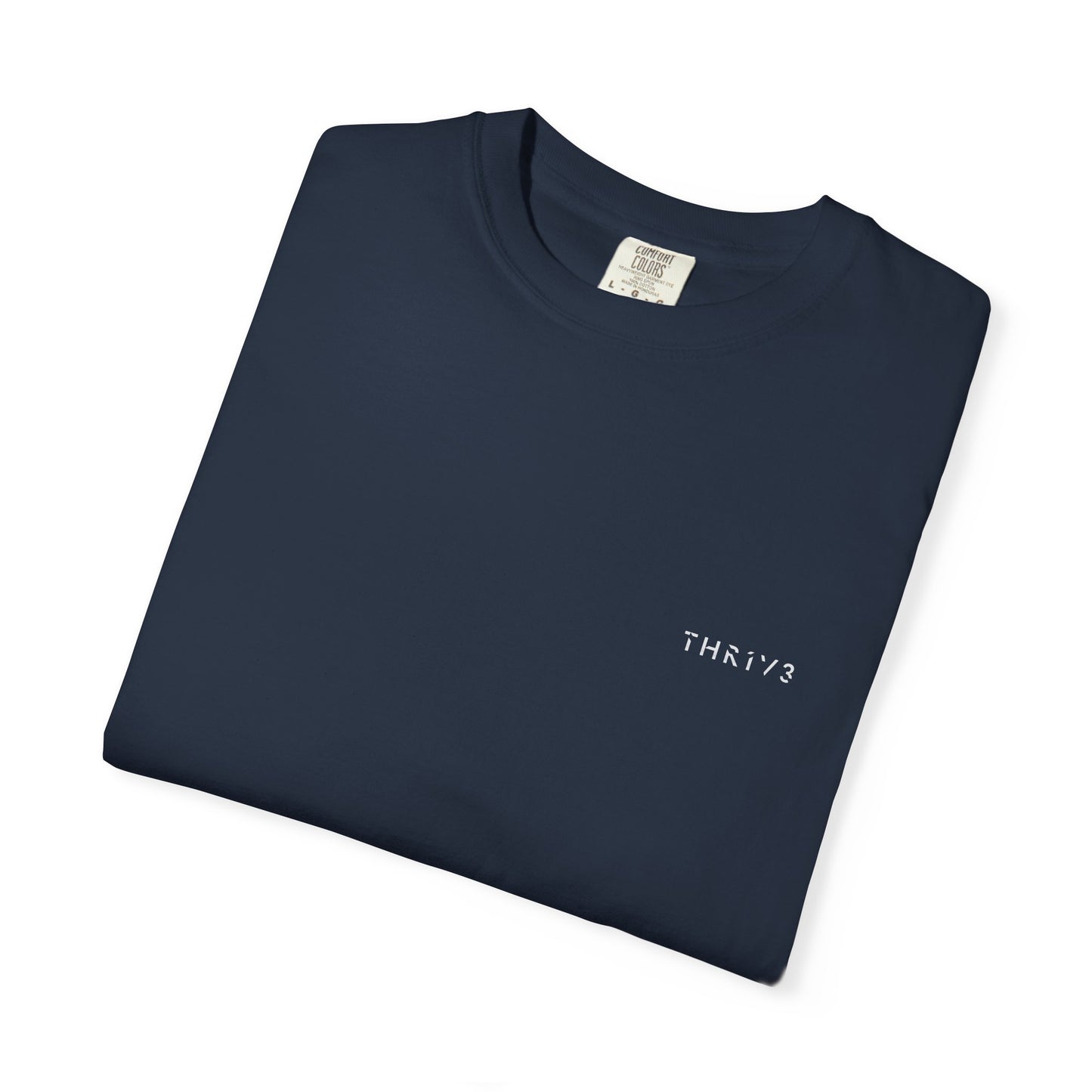 Motivational Garment-Dyed T-shirt - Emphasizing Value of Time