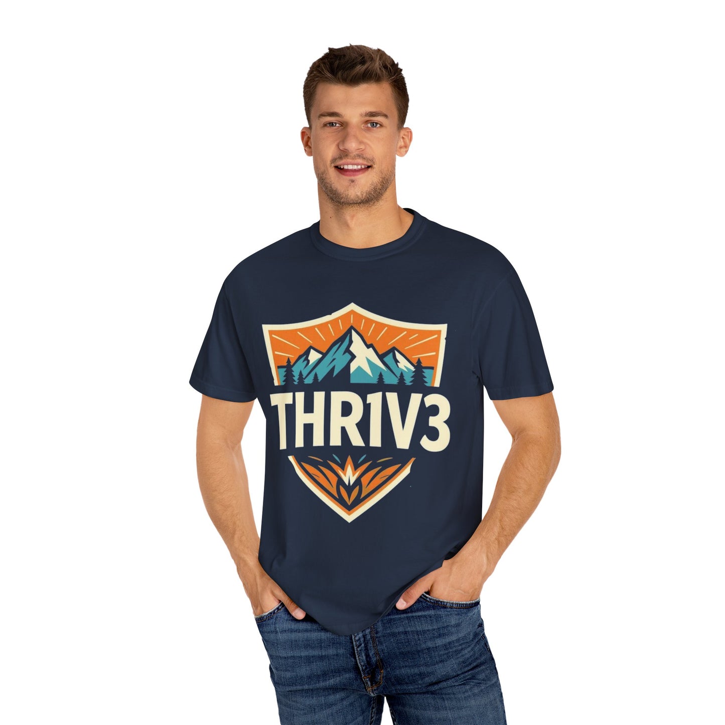Thriving Vibes Unisex T-Shirt | Eco-Friendly Adventure Shirt, Perfect Gift for Nature Lovers, Casual Wear, Outdoor Activities, Summer Outfit