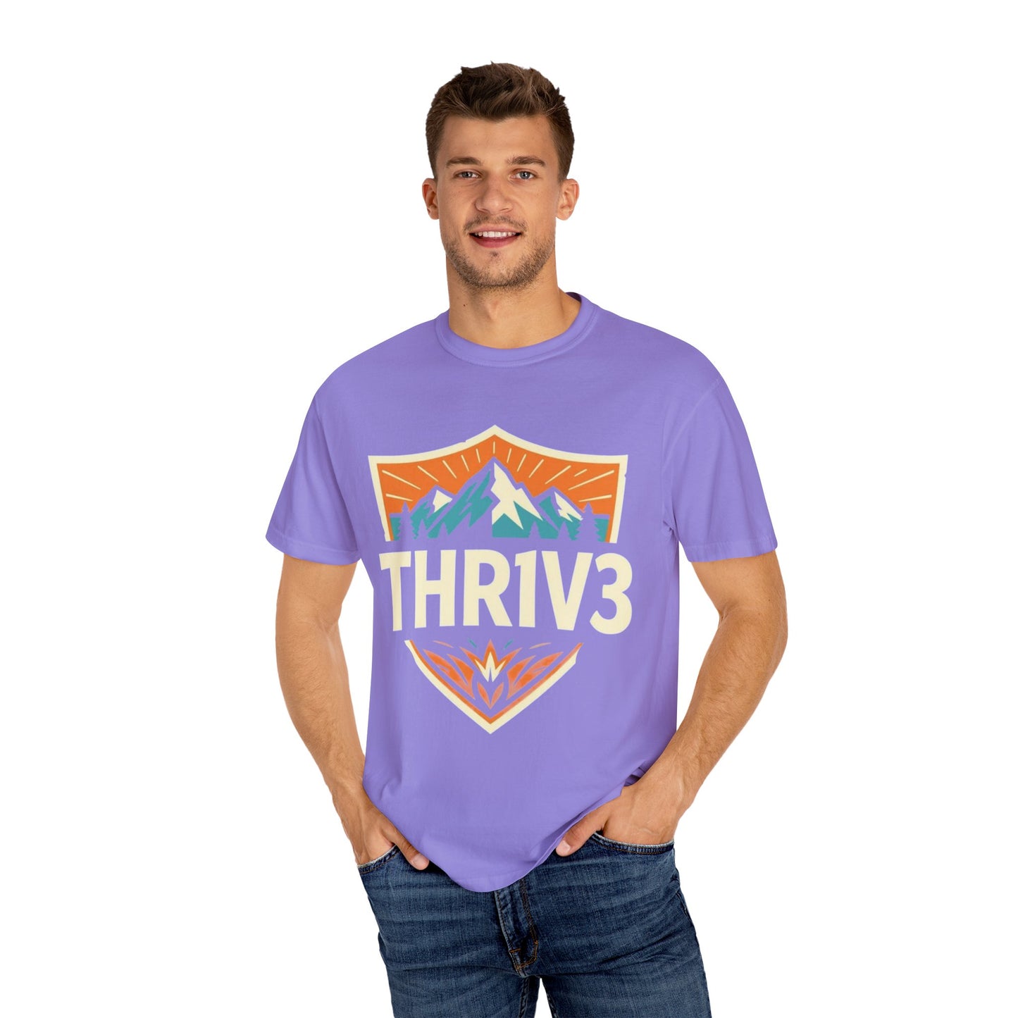 Thriving Vibes Unisex T-Shirt | Eco-Friendly Adventure Shirt, Perfect Gift for Nature Lovers, Casual Wear, Outdoor Activities, Summer Outfit