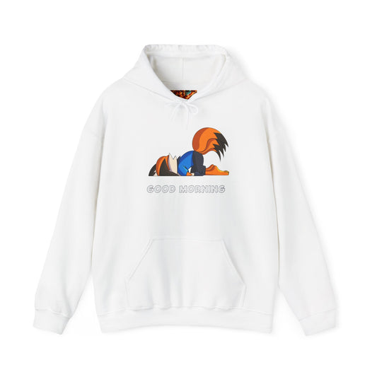 Good Mornings Cartoon Hoodie - Unisex Heavy Blend™ Sweatshirt