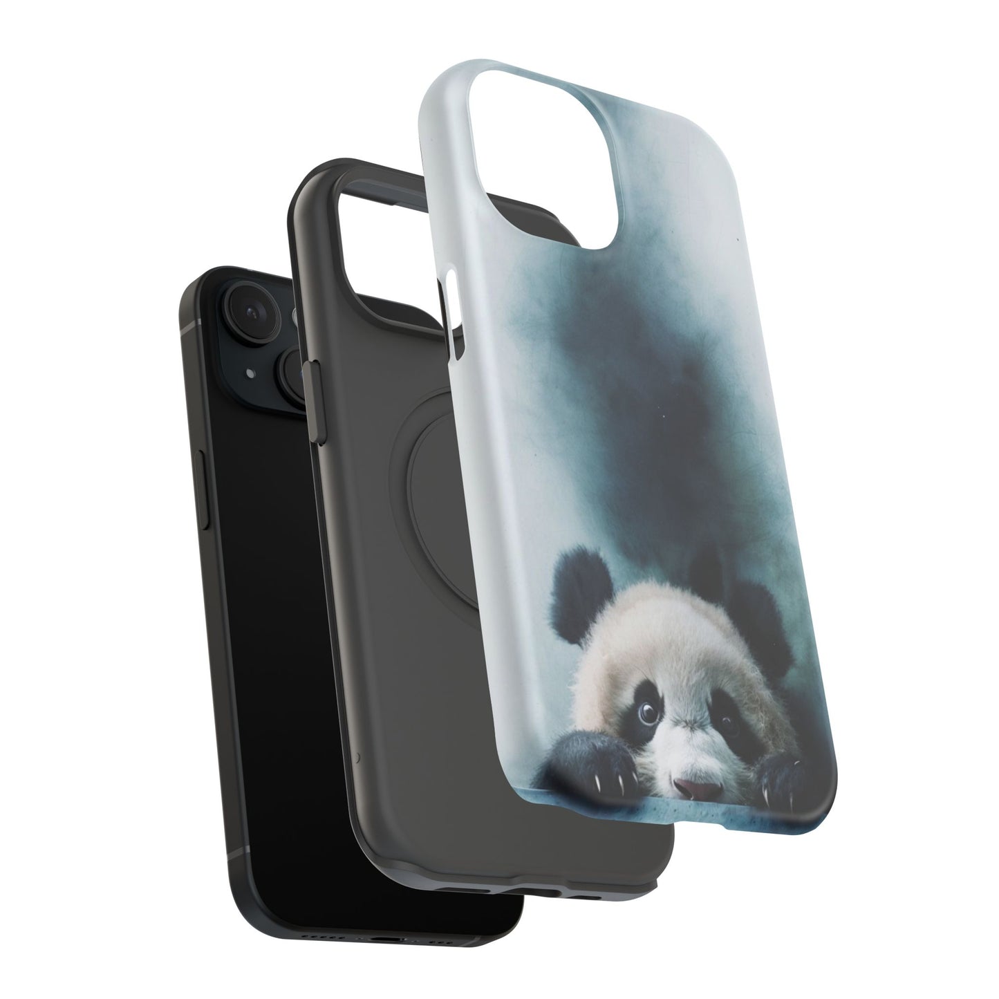 Phone Cases - Panda Peaking Design