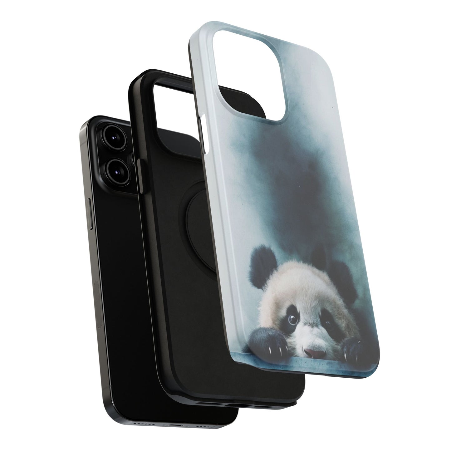 Phone Cases - Panda Peaking Design