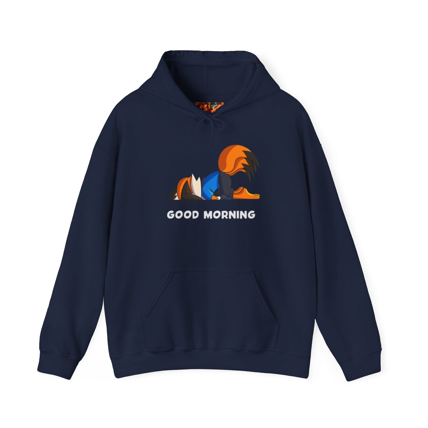 Good Mornings Cartoon Hoodie - Unisex Heavy Blend™ Sweatshirt