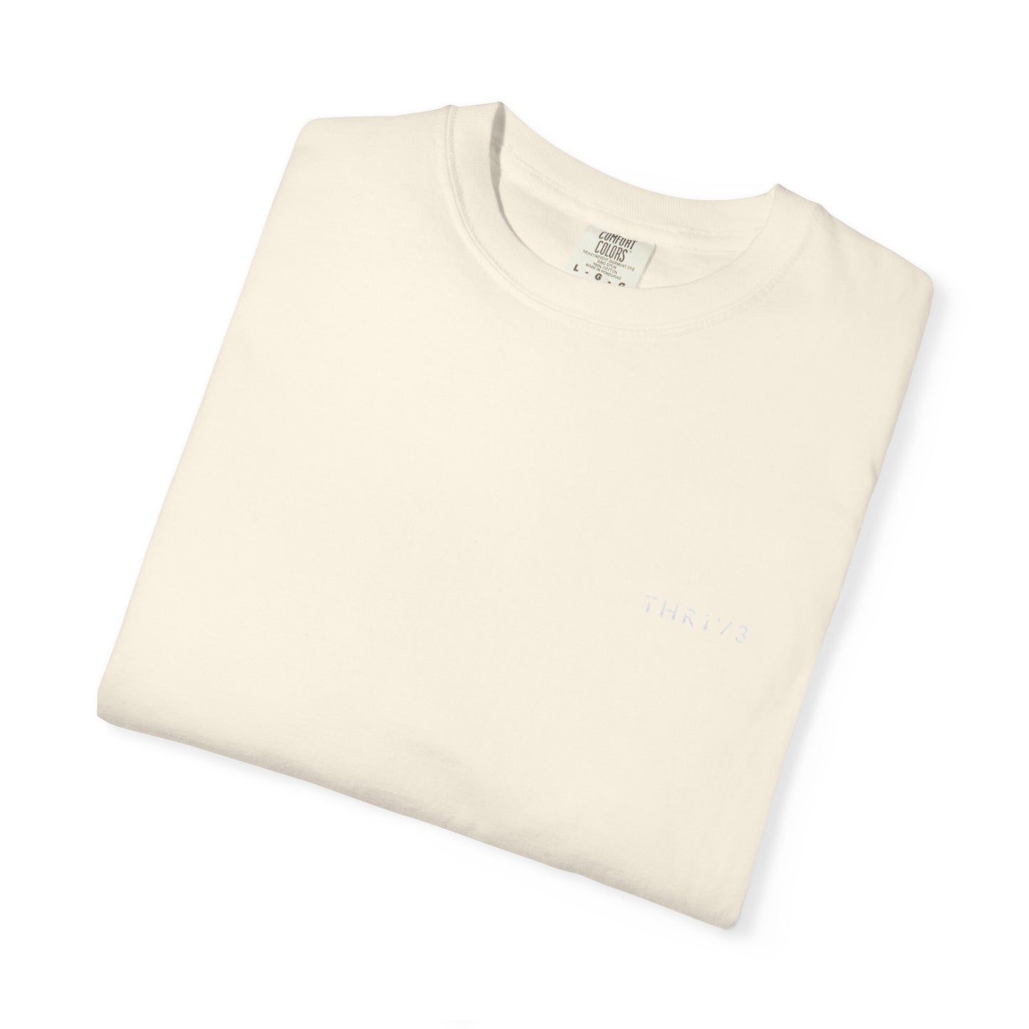 Motivational Garment-Dyed T-shirt - Emphasizing Value of Time