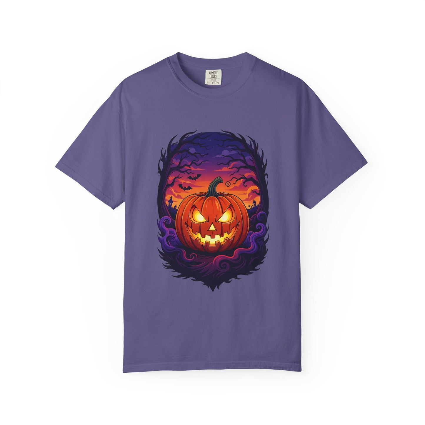 Halloween Pumpkin Graphic Tee, Unisex T-Shirt for Fall, Spooky Season Apparel, Trick or Treat Gift, Comfortable Everyday Wear