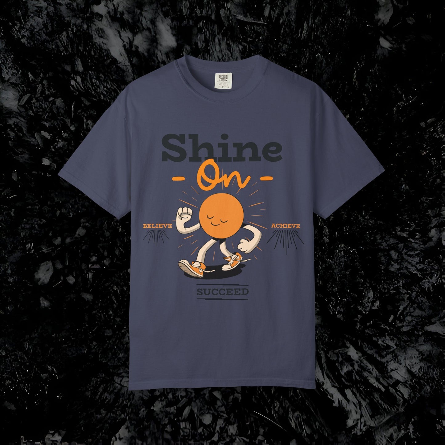 Shine On Unisex T-Shirt, Motivational Tee, Gift for Everyone, Casual Wear, Positive Vibes, Everyday Inspiration