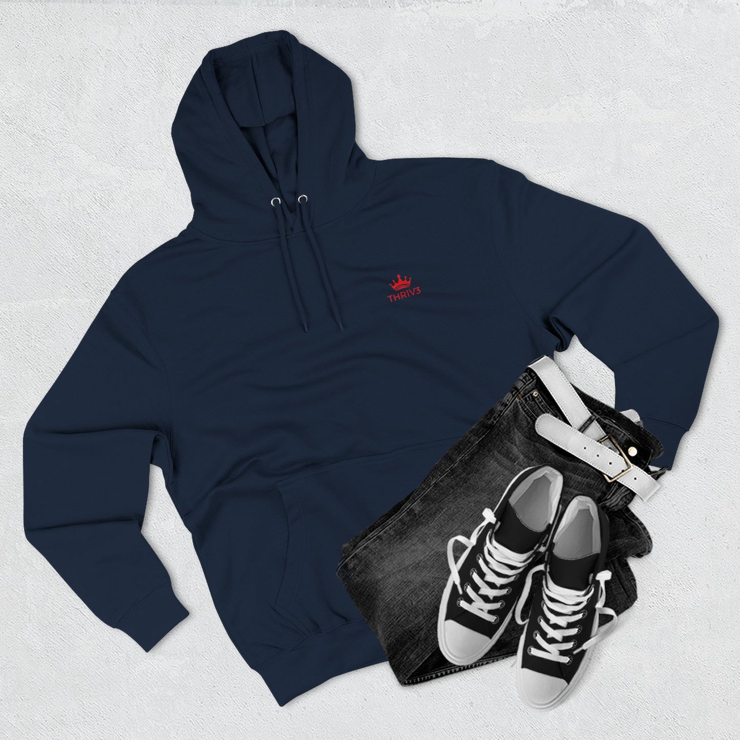 Tiger Watercolor Hoodie — Colorful Drip Animal Graphic Fleece Hoodie