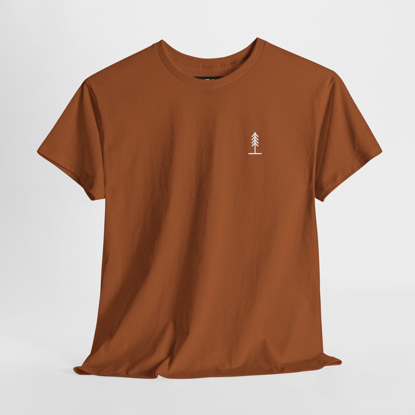Cross & Mountain Tee — Rustic Christian Graphic T-Shirt