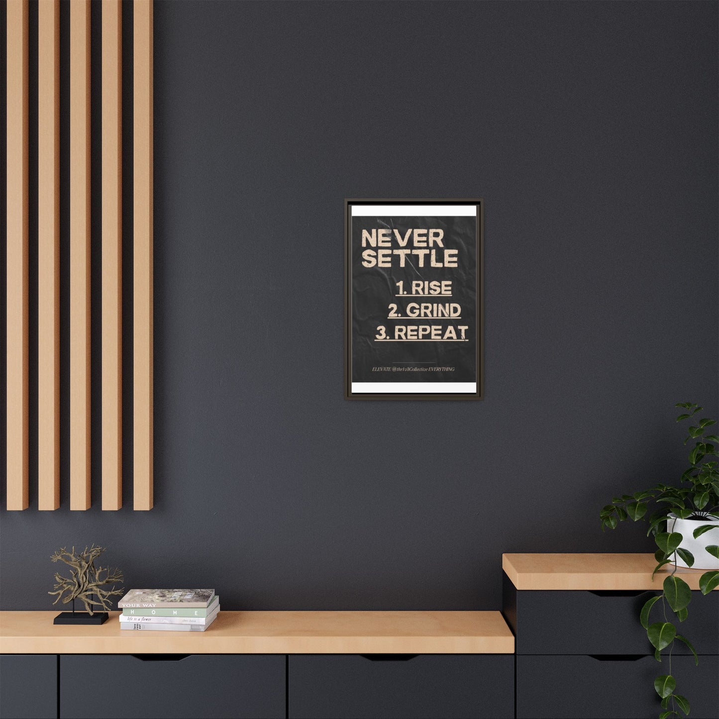 Canvas Print Motivational Inspire Dedication