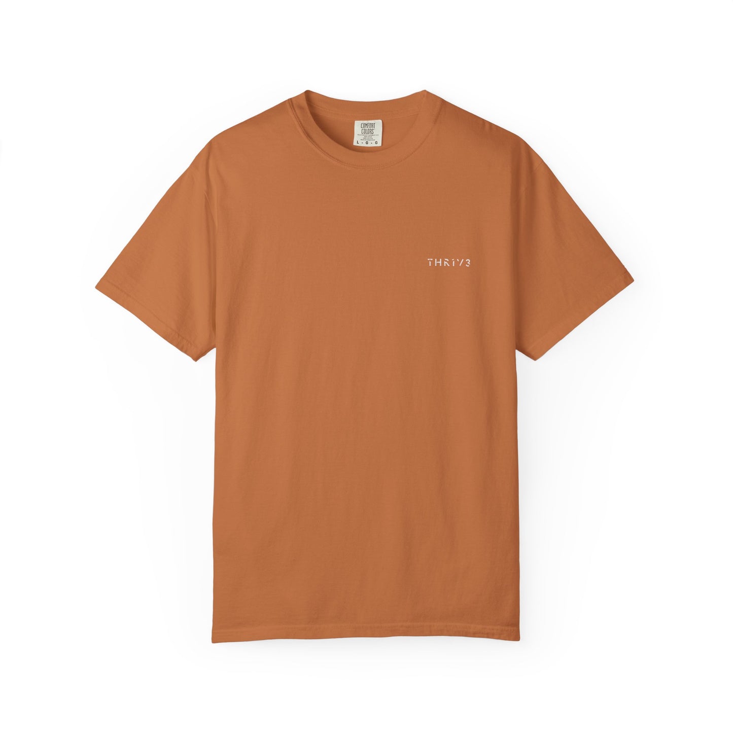 Motivational Garment-Dyed T-shirt - Emphasizing Value of Time