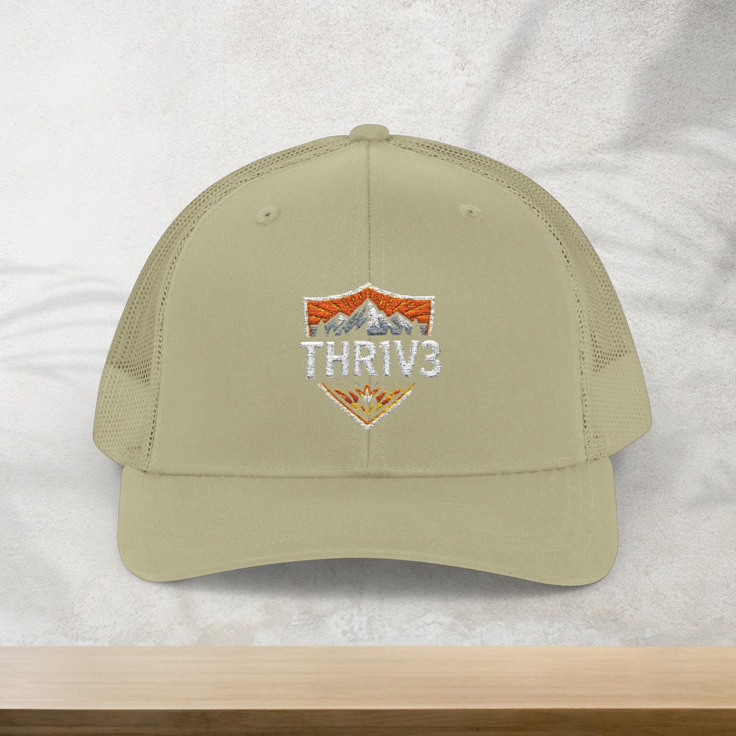 Snapback Cap THR1V3 Collective Mountaineer Outdoors Official Wildlife Logo