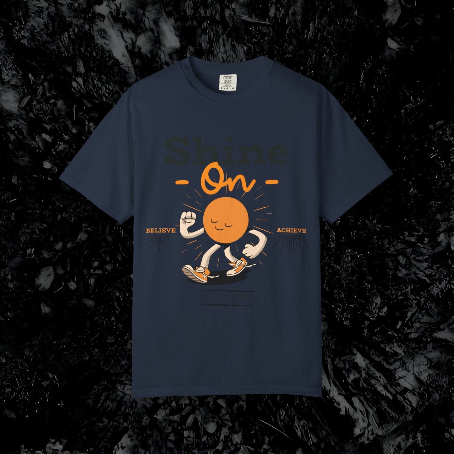 Shine On Unisex T-Shirt, Motivational Tee, Gift for Everyone, Casual Wear, Positive Vibes, Everyday Inspiration