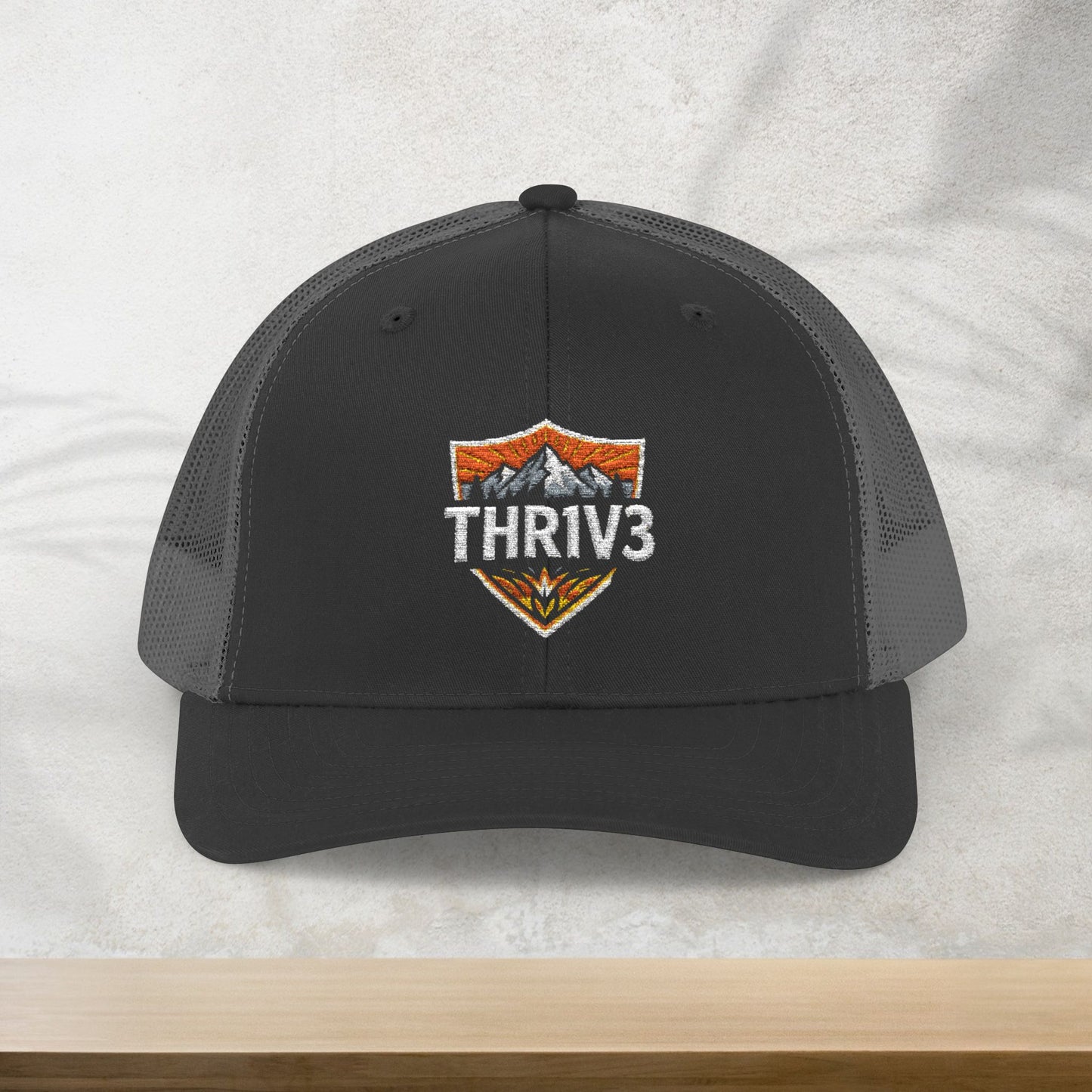 Snapback Cap THR1V3 Collective Mountaineer Outdoors Official Wildlife Logo