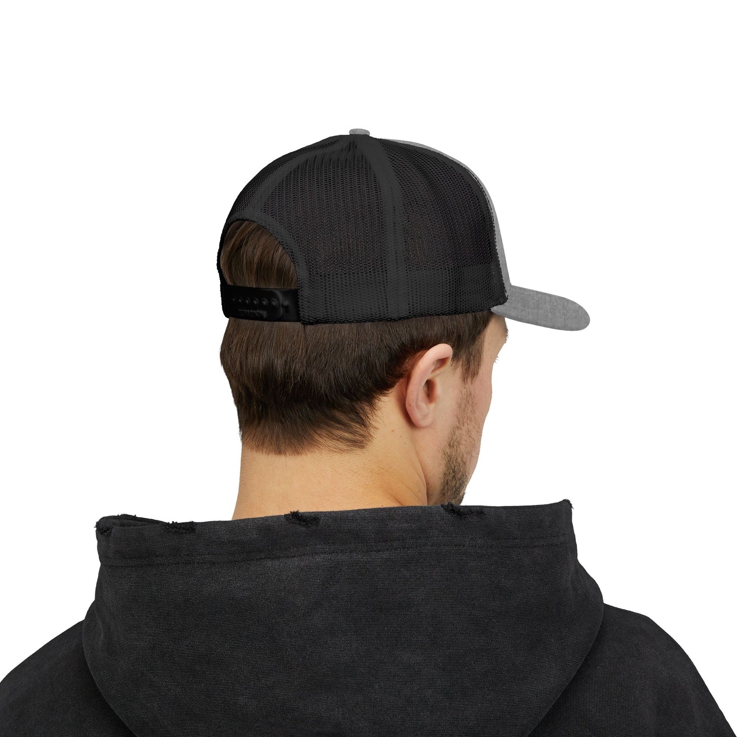 Praying Hands Trucker Cap — Faith-Inspired Snapback Hat