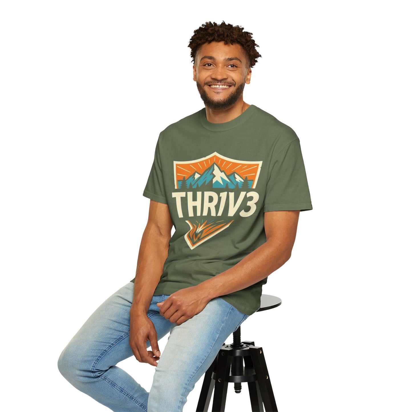 Thriving Vibes Unisex T-Shirt | Eco-Friendly Adventure Shirt, Perfect Gift for Nature Lovers, Casual Wear, Outdoor Activities, Summer Outfit