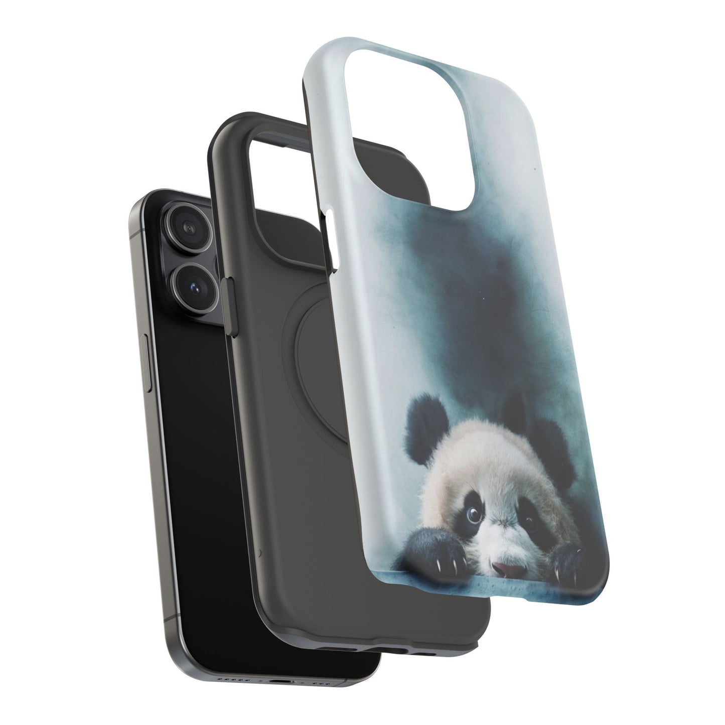 Phone Cases - Panda Peaking Design