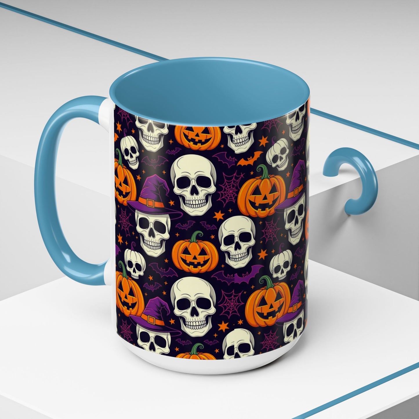 Coffee Mug - Vibrant Pumpkin Witch Fest Design