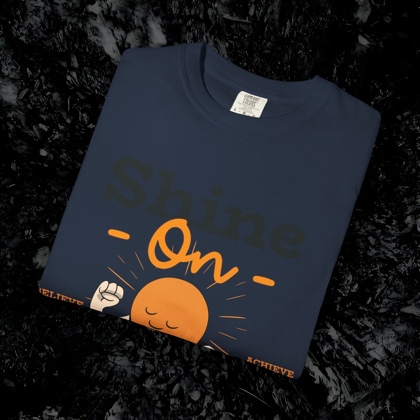 Shine On Unisex T-Shirt, Motivational Tee, Gift for Everyone, Casual Wear, Positive Vibes, Everyday Inspiration