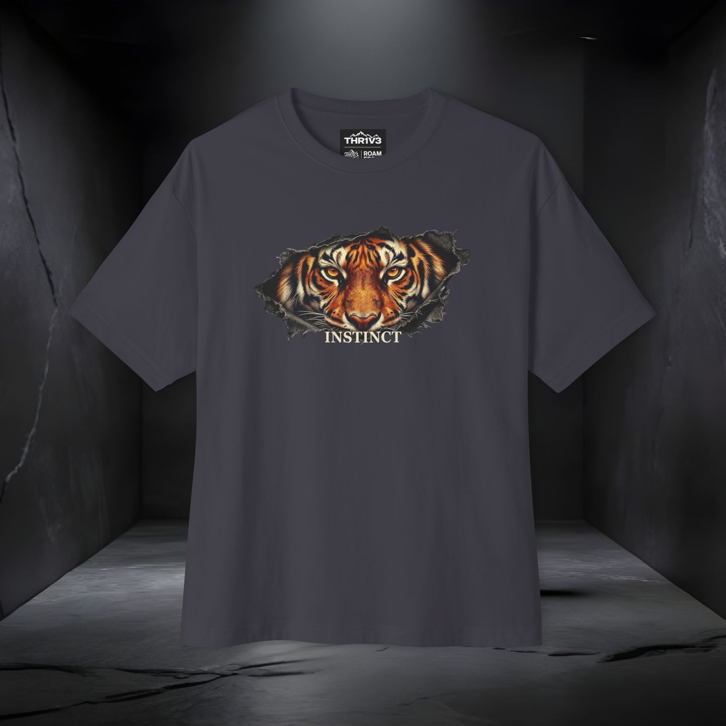 Tiger Instinct Graphic Tee — Fierce Wildlife Streetwear