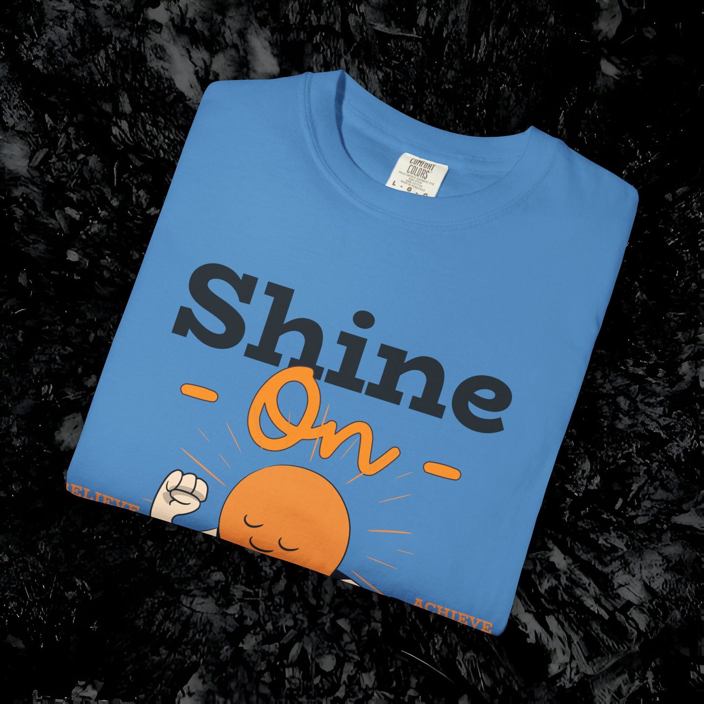 Shine On Unisex T-Shirt, Motivational Tee, Gift for Everyone, Casual Wear, Positive Vibes, Everyday Inspiration