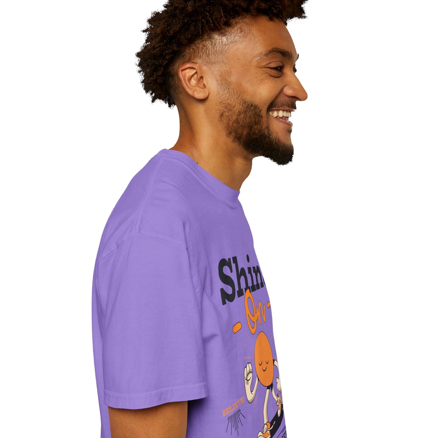 Shine On Unisex T-Shirt, Motivational Tee, Gift for Everyone, Casual Wear, Positive Vibes, Everyday Inspiration