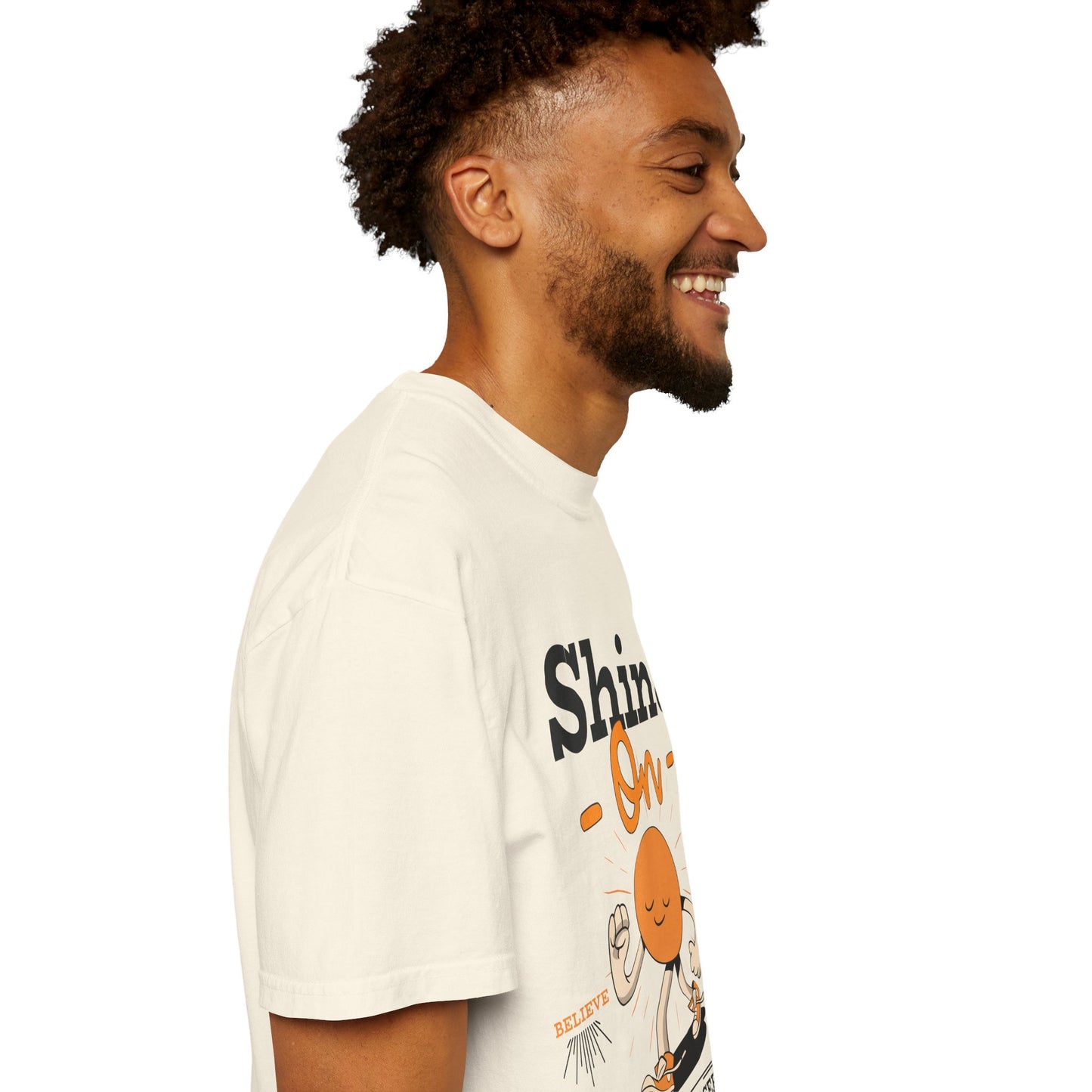 Shine On Unisex T-Shirt, Motivational Tee, Gift for Everyone, Casual Wear, Positive Vibes, Everyday Inspiration