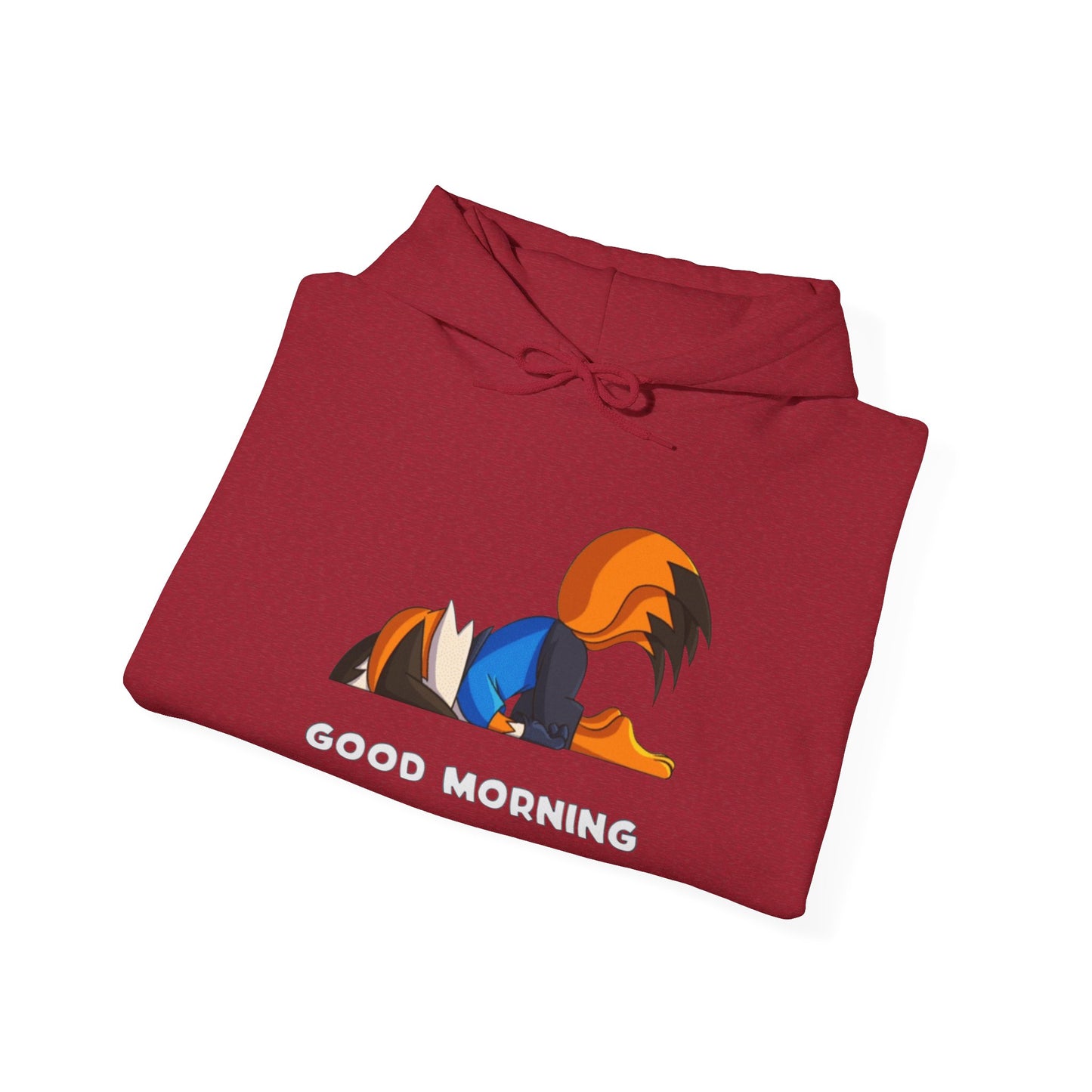 Good Mornings Cartoon Hoodie - Unisex Heavy Blend™ Sweatshirt