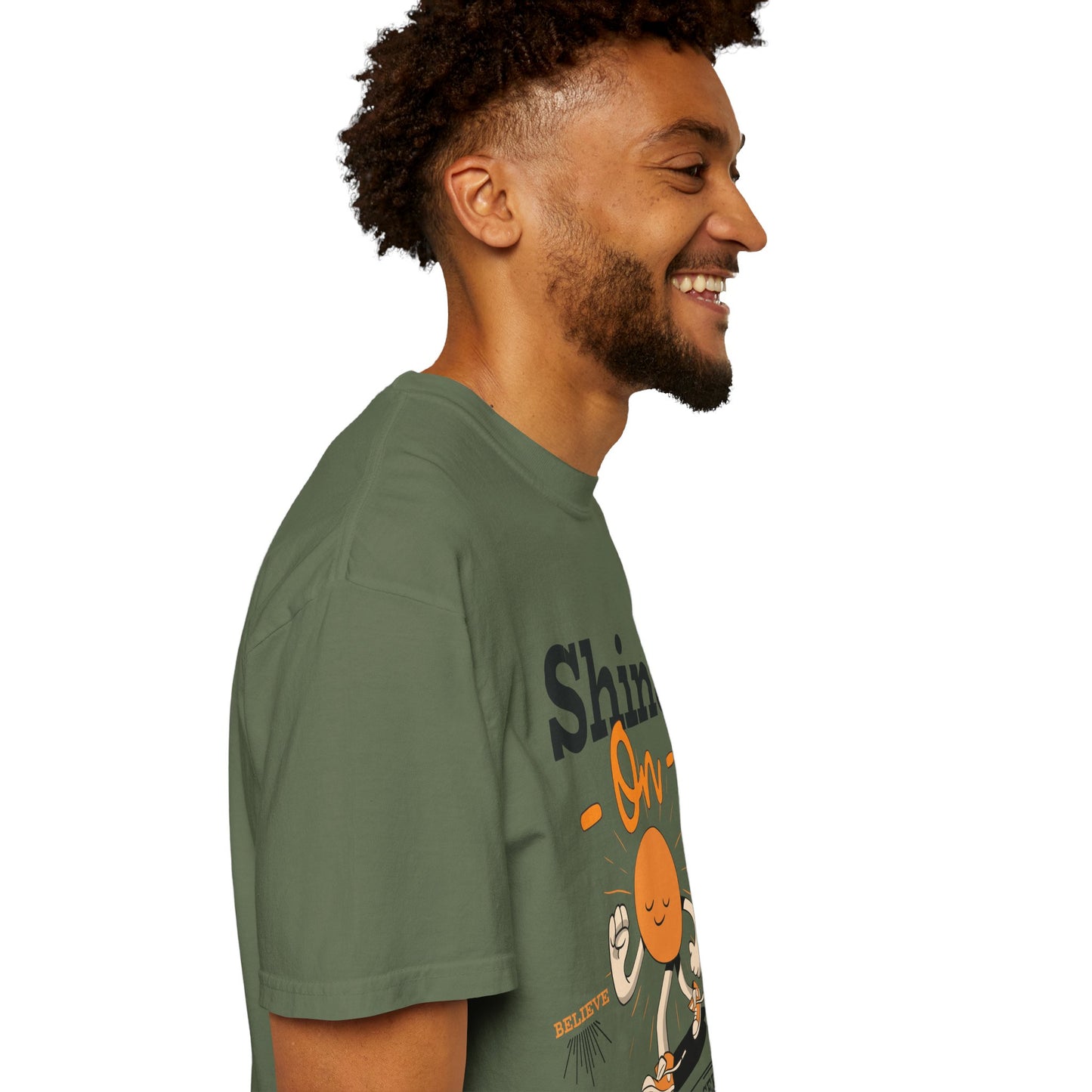 Shine On Unisex T-Shirt, Motivational Tee, Gift for Everyone, Casual Wear, Positive Vibes, Everyday Inspiration